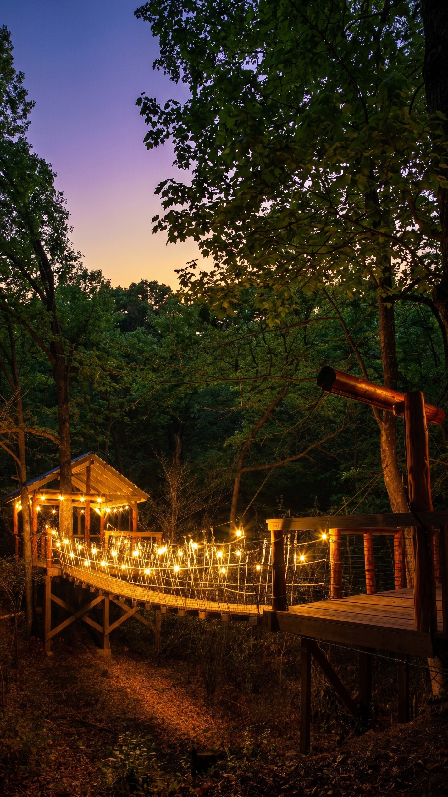 The Treehouse cabin in the Shawnee Forest
