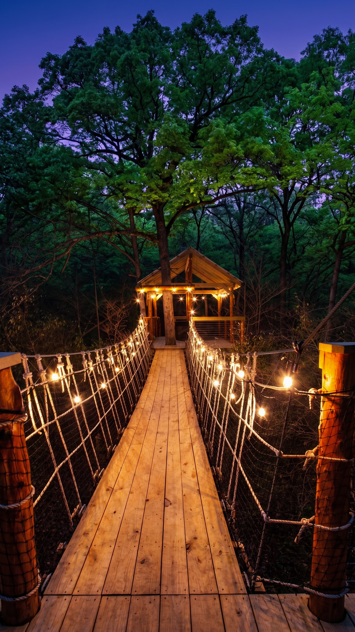 The Treehouse cabin in the Shawnee Forest